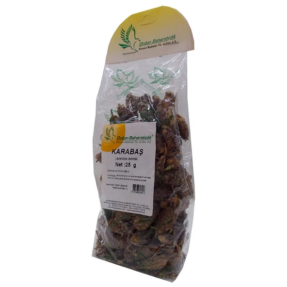 Karabaş Otu Çiçeği Doğal 25 Gr Paket - Resim 2