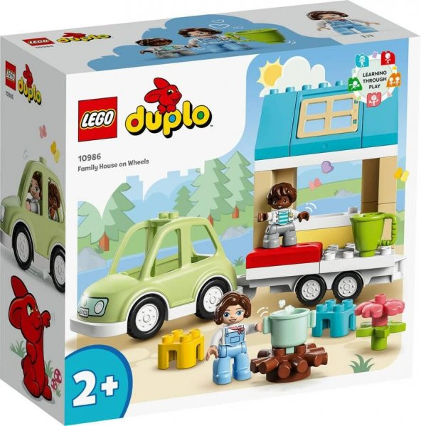 LEGO Duplo 10986 Family House on Wheels ürün görseli 1