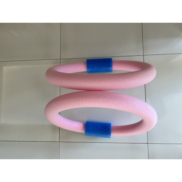 Kilitli Deniz ve Havuz Makarnası - PEMBE-MAVİ ürün görseli 1