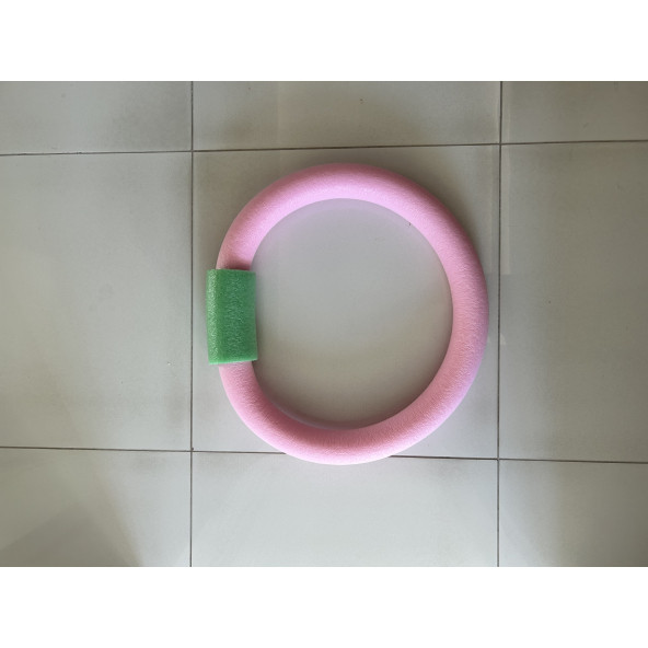 Kilitli Deniz ve Havuz Makarnası - PEMBE- YEŞİL ürün görseli 1
