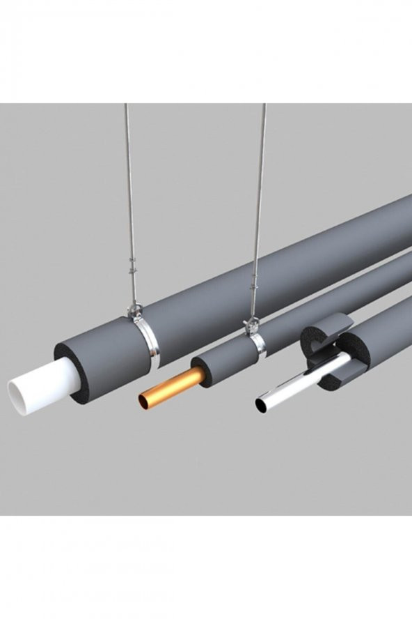Izolasyon Borusu 42 Mm Iç Çapında Polietilen Boru Yalıtım Kılıfı Köpüğü (2 METRE) ürün görseli 1