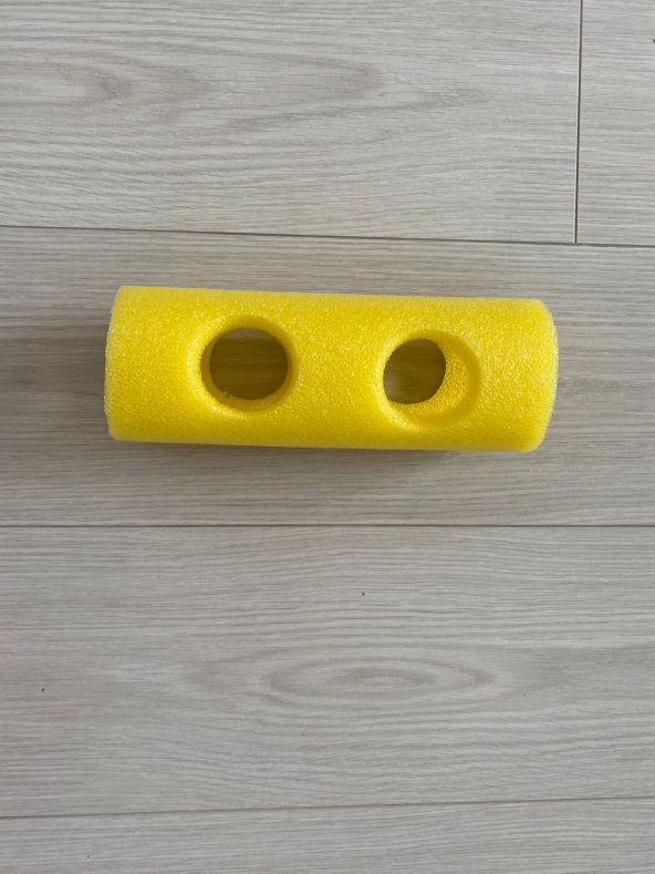 Havuz makarnası bağlantısı,  yüzme makarnası Konnektörü İki Delikli ürün görseli 1
