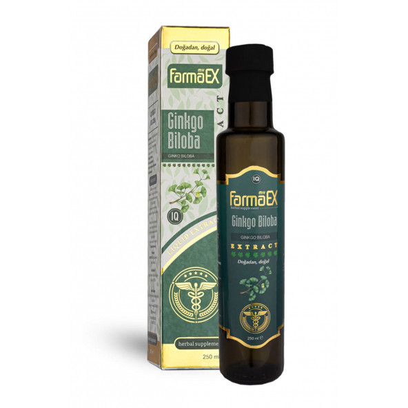 Farmaex Ginkgo Biloba Sıvı Ekstract Ginko Biloba 250 ml ürün görseli 1