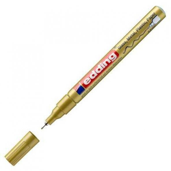 EDDING DEKORASYON MARKORU E-780 ALTIN ürün görseli 1