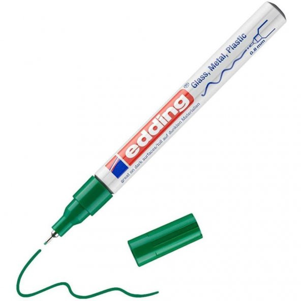 EDDING DEKORASYON MARKORU E-780 YESIL ürün görseli 1