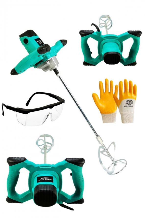 Spech Power Amerikan 1800 Watt 6 Kademe Devir Ayarlı Profesyonel Alçı Harç Çimento Boya Karıştırıcı Mikser ürün görseli 1