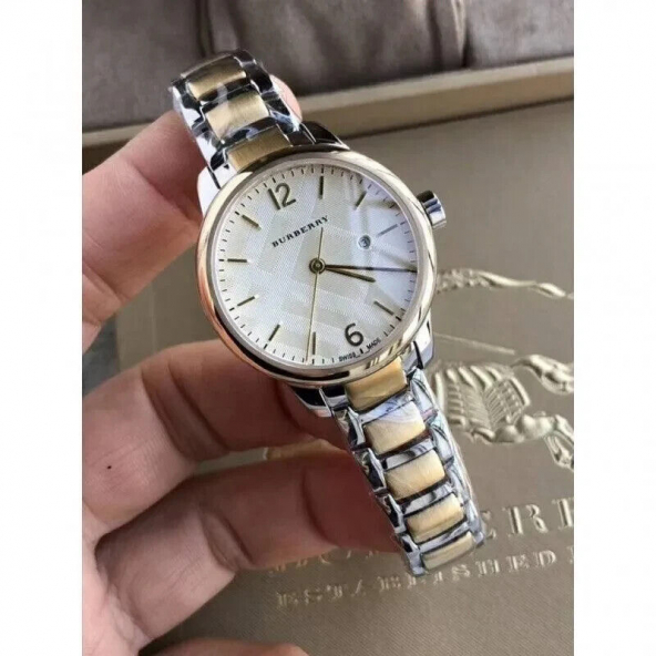 PTTAVM: Burberry BU10118 Klasik 32mm GOLD SILVER Kadın Kol Saati
