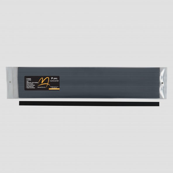 Bemoold P (PP) Siyah Geniş - 0.5 KG- Yarım Kiloluk Plastik Kaynak Elektrot ürün görseli 1