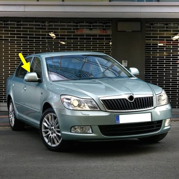 Skoda Octavia A6 2009-2012 Sağ Dış Dikiz Aynası Kapağı 3T0857538 ürün görseli 1