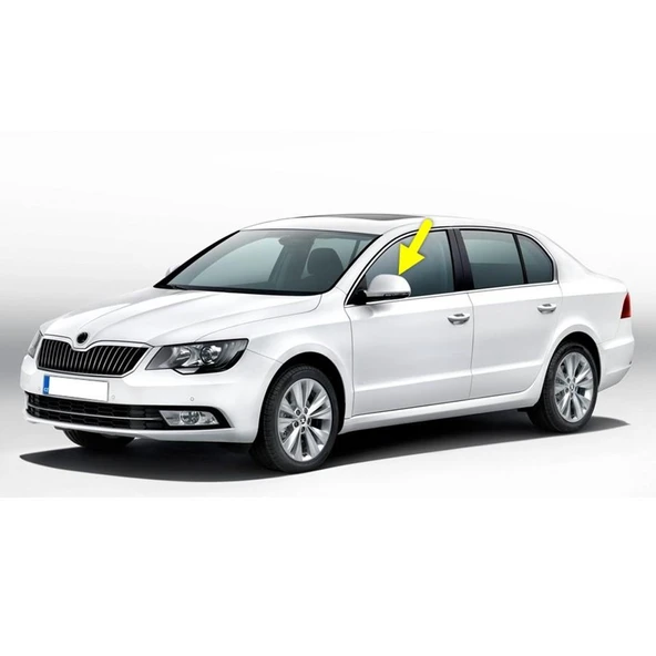 Skoda Superb 2014-2015 Sol Dış Dikiz Aynası Kapağı 3T0857537 ürün görseli 1