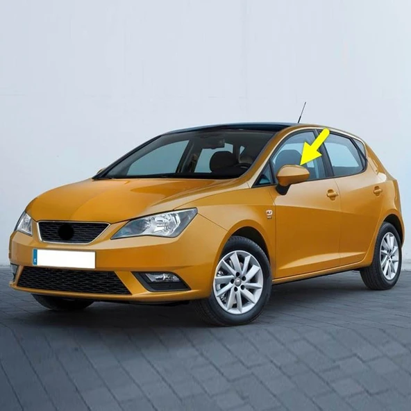 Seat İbiza 2013-2017 Sol Dış Dikiz Aynası Kapağı 6J0857537D ürün görseli 1