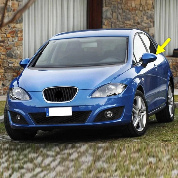Seat Leon 2010-2011-2012 Sol Dış Dikiz Aynası Kapağı 6J0857537D ürün görseli 1