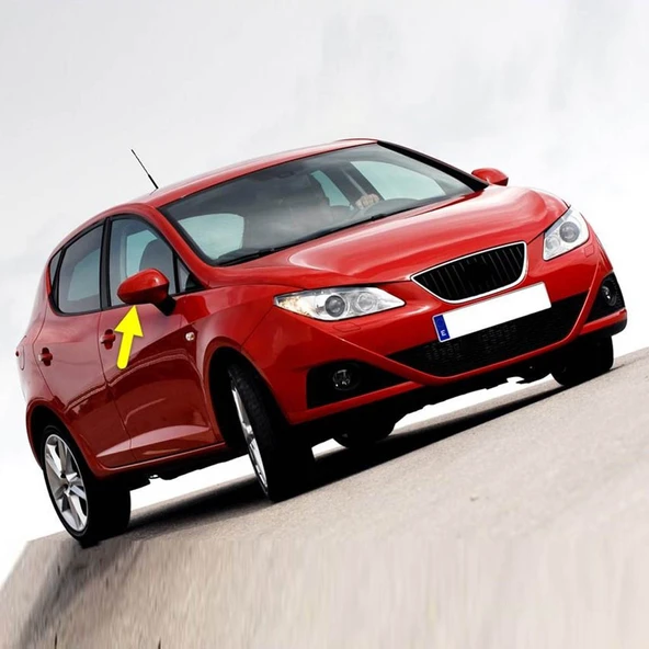 Seat İbiza 2009-2012 Sağ Dış Dikiz Aynası Kapağı 6J0857538B ürün görseli 1