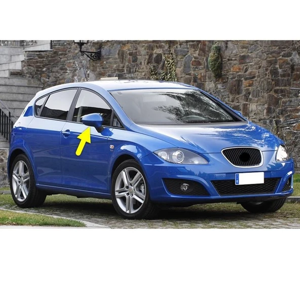 Seat Leon 2010-2011-2012 Sağ Dış Dikiz Aynası Kapağı 6J0857538D ürün görseli 1