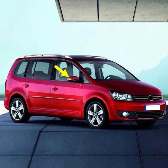 VW Touran 2010-2015 Sağ Dış Dikiz Aynası Kapağı 5K0857538 ürün görseli 1