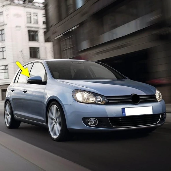 VW Golf 6 2009-2012 Sağ Dış Dikiz Aynası Kapağı 5K0857538 ürün görseli 1