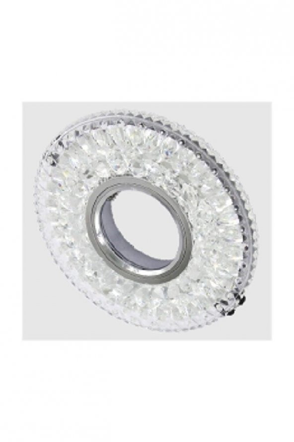 CT 6583 Cata Hanımeli Led Çerçeveli Günışığı Kristal Cam Spot Kasa ürün görseli 1