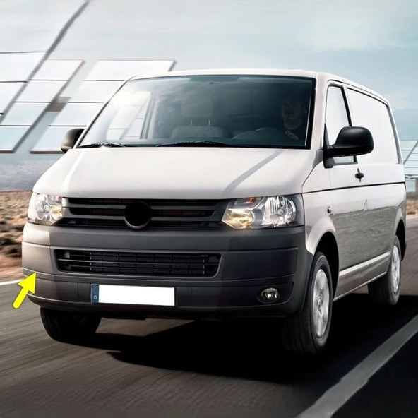 VW Transporter T6 2010-2015 Ön Tampon Sağ Köşe Bandı Kaplama 7E0807820 ürün görseli 1