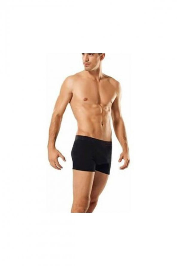 Erkek Elastan Likralı Boxer 6lı Paket - 0114 - - Gri - L ürün görseli 1