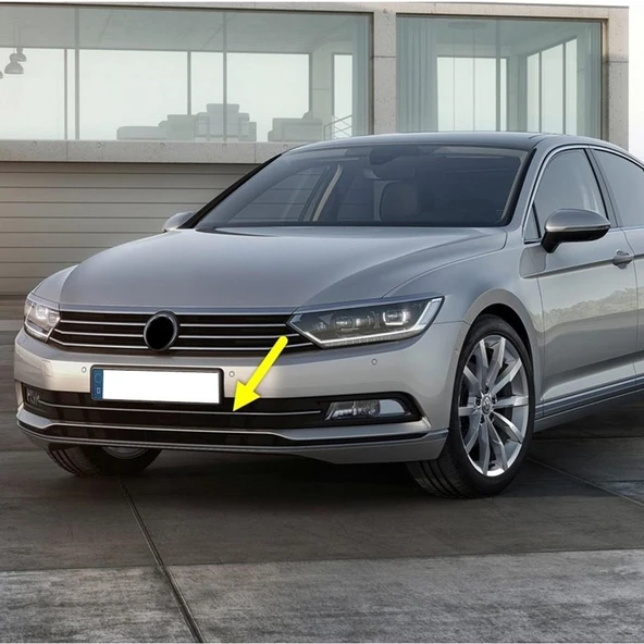 VW Passat B8 2015-2019 Ön Tampon Orta Izgara 3G0853671B ürün görseli 1