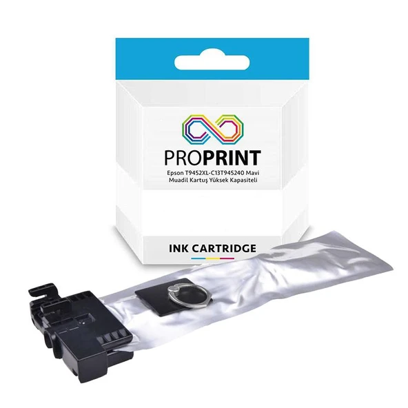 Epson T9452XL-C13T945240 Mavi Muadil Kartuş- WF-C5215DW ürün görseli 1