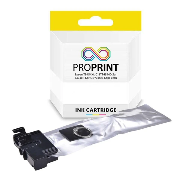 Epson T9454XL-C13T945440 Sarı Muadil Kartuş- WF-C5790DWF ürün görseli 1