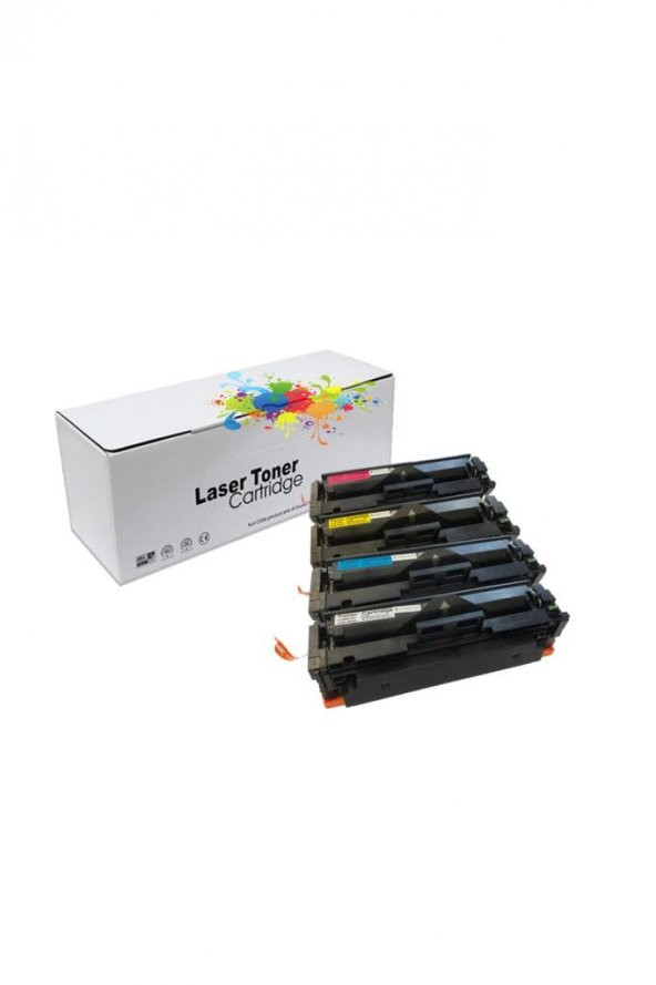 Canon CRG-046 | Canon İ-Sensys MF-734Cdw-MF-735Cdw CMYK Muadil Toner Seti ürün görseli 1