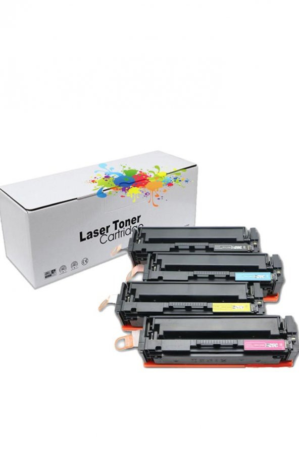 HP 201A / HP Color LaserJet Pro B4A22A 1 Set Muadil Toner ürün görseli 1