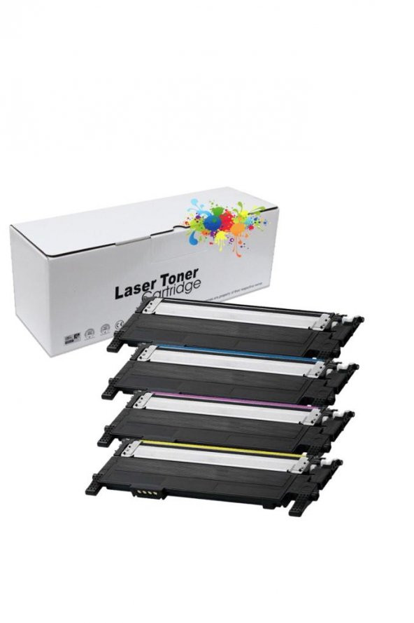 Samsung CLT-406-CLP-360/365 -CLX-3300/3305FN-Muadil Toner 1 Set ürün görseli 1