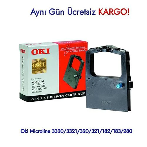 Oki Microline 3320/3321/320/321/182/183/280 Orijinal Şerit ürün görseli 1