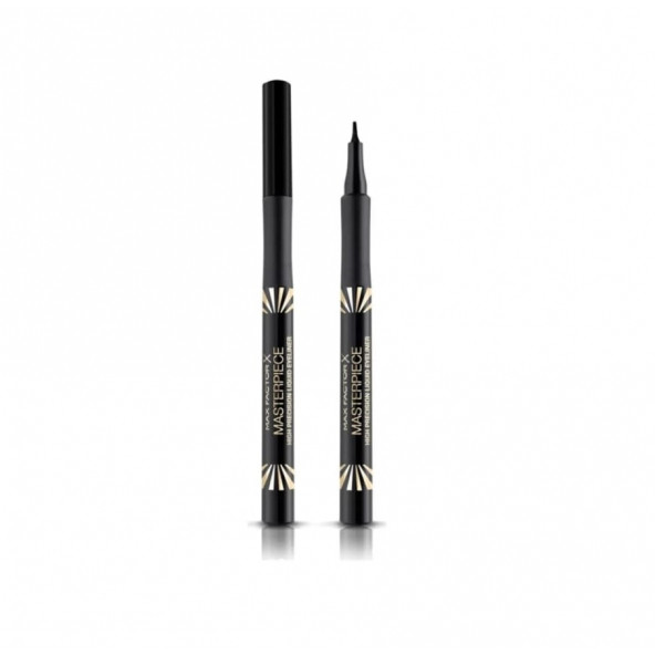 Max Factor Masterpiece High Precision Likit Eyeliner 01 Velvet Black - Resim 2