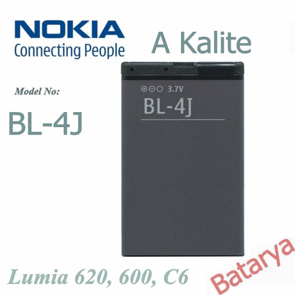 Nokia Bl-4J Batarya 600 C6 Lumia 620 Uyumlu Yedek Batarya ürün görseli 1