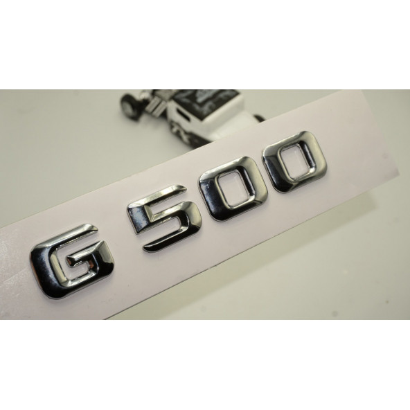 Benz G500 Bagaj Krom Metal 3M 3D Yazı Logo ürün görseli 1