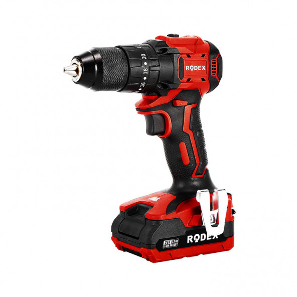 Rodex Rdx3404 Akülü Darbeli Matkap ürün görseli 1