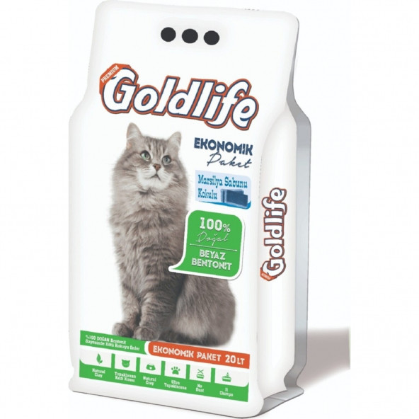 Goldlife Ekonomik Paket Marsilya Sabunlu 20 Lt ince taneli ürün görseli 1