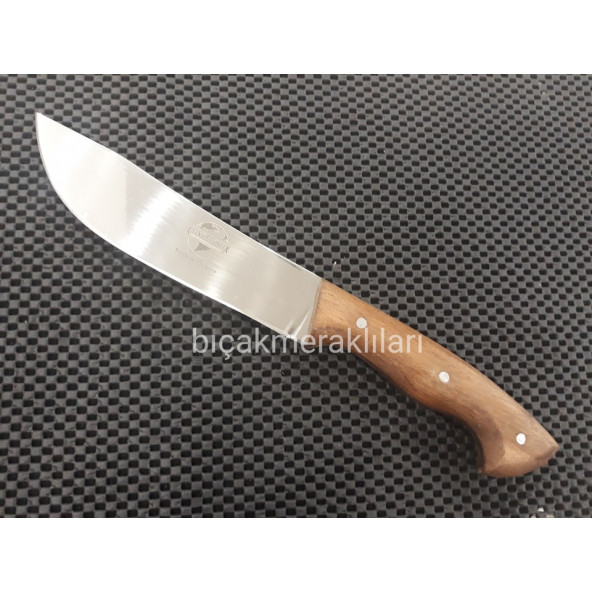Ahşap Sap Et Bıçağı 28cm Toplam Uzunluk Geniş Ağız ürün görseli 1