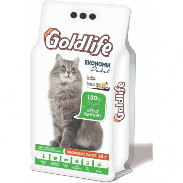 Goldlife Ekonomik paket Vanilya Kokulu Kumu 20 Lt ince Taneli ürün görseli 1