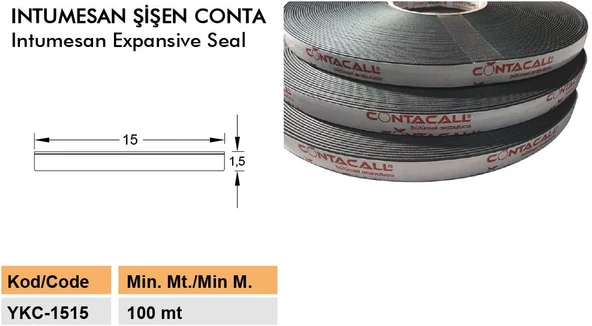 Contacall Yangın Duman Contası 15x15 25 metre ürün görseli 1