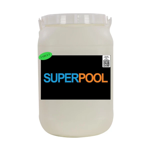 SPP Superpool Superchlor 90 TB %90 Tablet Klor 25 KG Havuz Kimyasalı ürün görseli 1