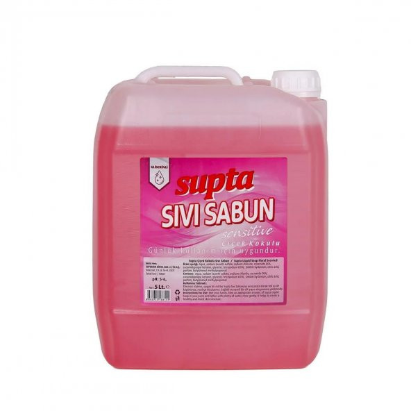 Supta Sıvı Sabun Çiçek Kokulu 5 LT ürün görseli 1