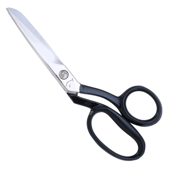 FDM Horsehead | D-135 | 8 No | Yatık Makas | Regula Makası | Siyah Saplı | Nikel Kaplama | 20,32 Cm | Bilenebilir | Komple Çelik | Türk Malı ürün görseli 1