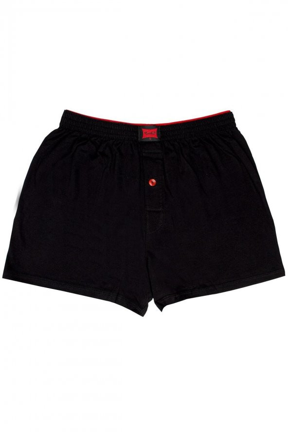 Erkek Gri Penye Düz Boxer 4lü - Resim 4