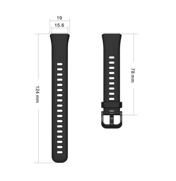 Huawei Band 7 KRD-71 Silikon Kordon - Resim 12