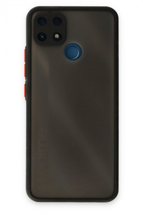 Realme C25 Kılıf Montreal Buzlu Kamera Korumalı Silikon Kılıf ürün görseli 1