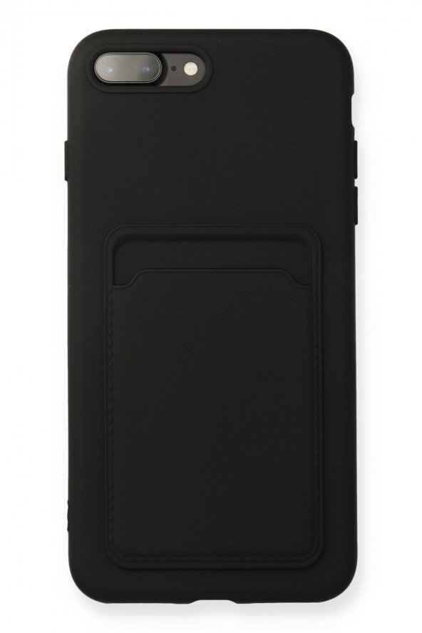 iPhone 8 Plus Kılıf Kelvin Kartvizitli Şık Silikon Kılıf ürün görseli 1