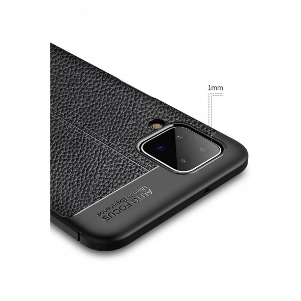 Samsung A12 Kılıf Focus Derili Kamera Korumalı Silikon Kılıf ürün görseli 1