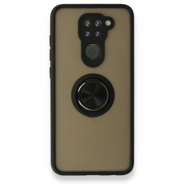 Xiaomi Redmi Note 9 Kılıf Arkası Buzlu Yüzüklü Montreal Kapak ürün görseli 1