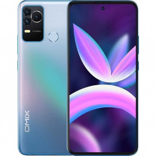 Omix X400 128 GB 4 GB Ram Mavi (Omix Türkiye Garantili, kulaklık hediyeli) ürün görseli 1