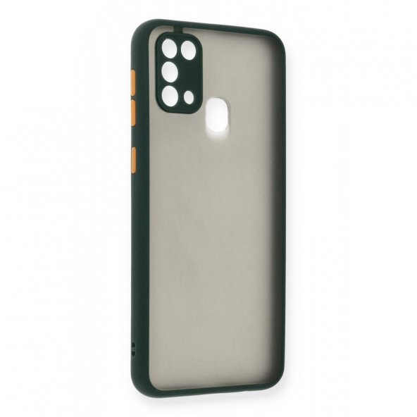 Samsung Galaxy M21 Kılıf Arkası Buzlu Montreal Silikon Kapak ürün görseli 1