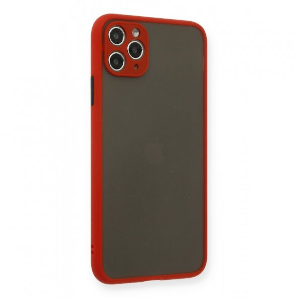 Apple iPhone 11 Pro Max Kılıf Arkası Buzlu Montreal Silikon Kapak ürün görseli 1
